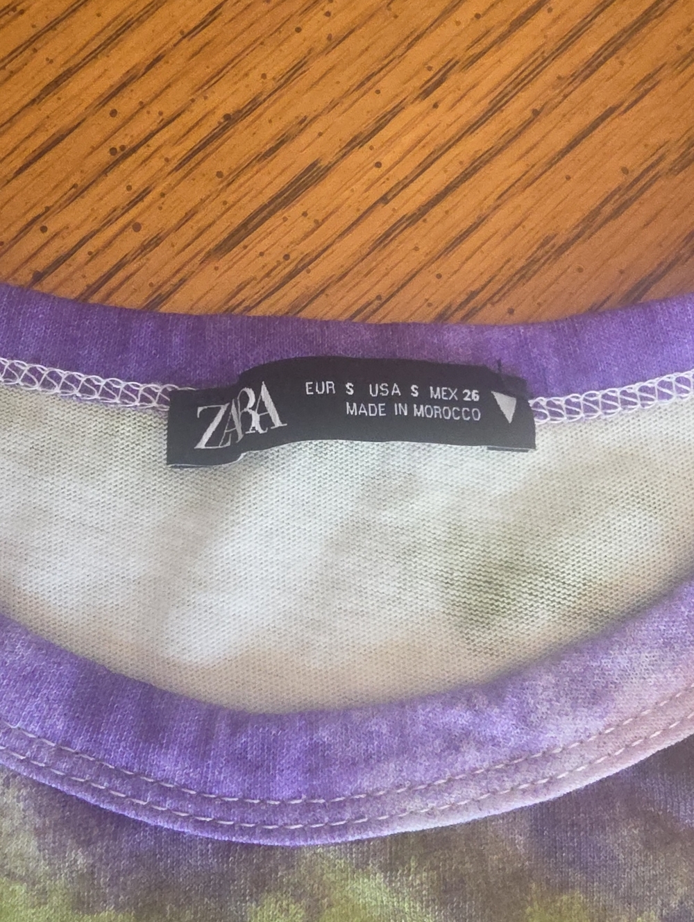 Zara Tye Dye Shirt - Picture 3 of 7